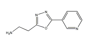 2-(5-(Pyridin-3-yl)-1,3,4-oxadiazol-2-yl)-ethanamine